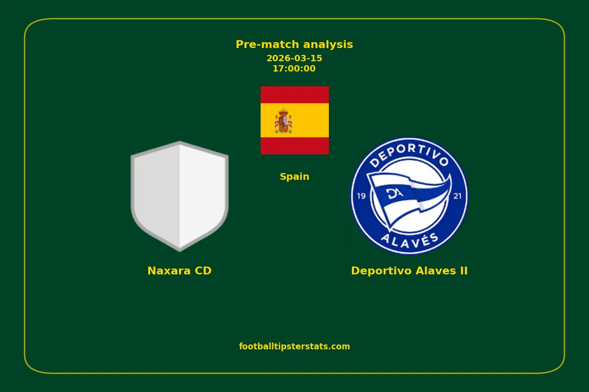 Pre-match analysis: Naxara CD vs Deportivo Alaves II on 2026-03-15